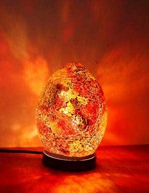 激安超安値 仏陀ランプ モザイク 緑 グリーン 照明 間接照明 アジア